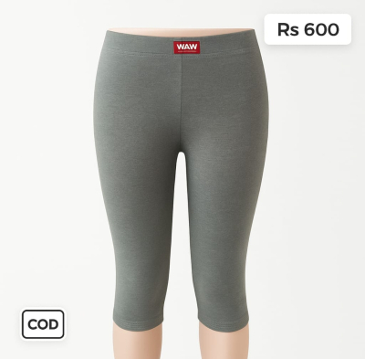 Three Quarter Leggigs (Dark Grey)